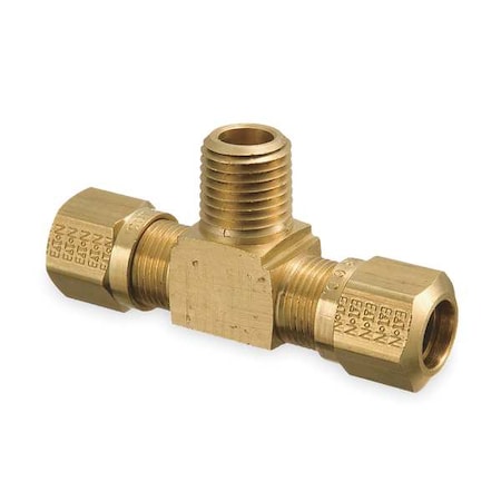 Tee, Brass, Comp1/2