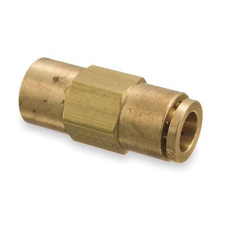 Strt, Brass, Push-Fit1/2in, NPTF3/8in MPN:1866X8