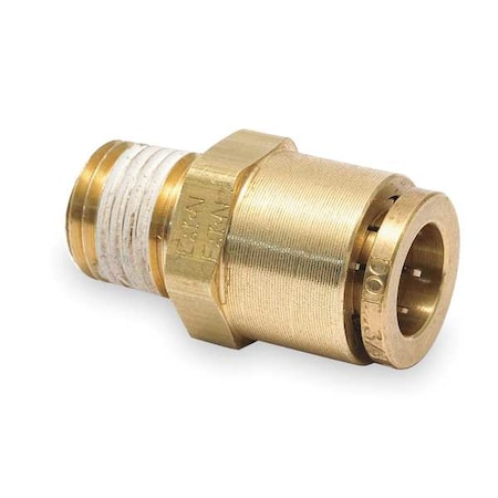 Strt, Brass, Push-Fit3/8in, NPTF1/4in MPN:1868X6