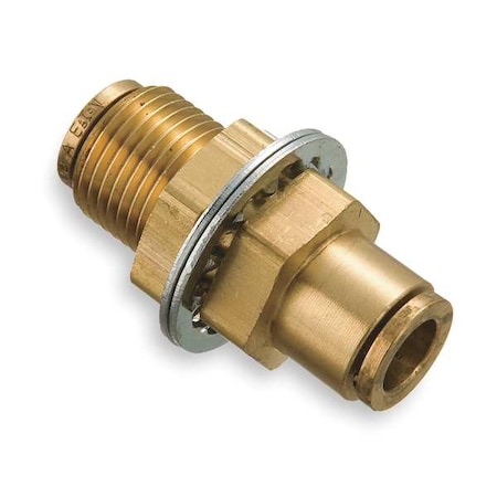 Strt, Brass, Push-Fit3/8in, NPTF3/8in MPN:1874X6X6