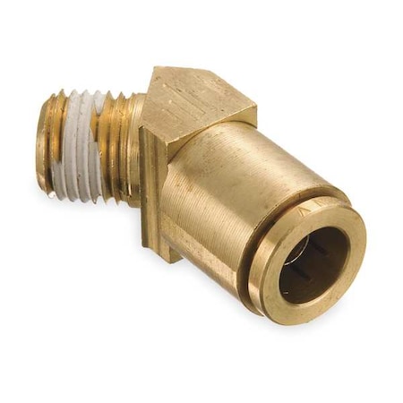 Elbow, Brass, Push-Fit1/4in, NPTF1/4in MPN:1880X4X4S