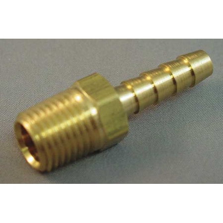 Hydraulic Hose Fitting, Brass, 1/4
