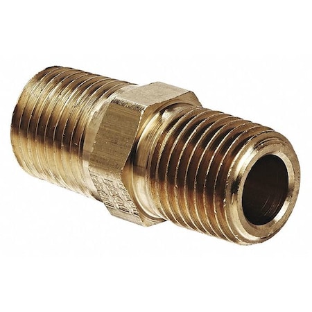 Pipe Hex Nipple 1/4Inx1/4In Pipe, 3325X4 MPN:3325X4