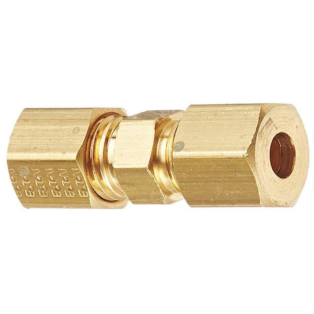 Strt, Brass, Comp. 1/4 in, Comp. 5/16 in MPN:62X4