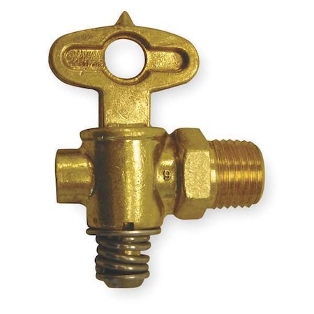 Drain Cock, Brass, MNPT, 1/4 In MPN:W153310