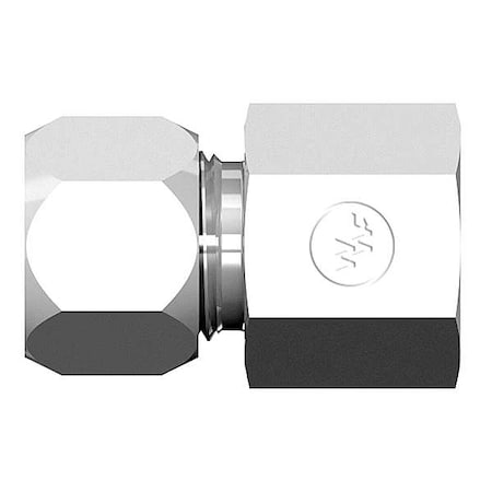 Strt, Steel, Comp. 5/16 in, FNPT 1/4 in MPN:7255X05X04