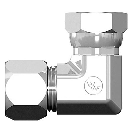 Elbow, Steel, Comp. 3/8 in, ORB 7/16 in MPN:7506X06X06
