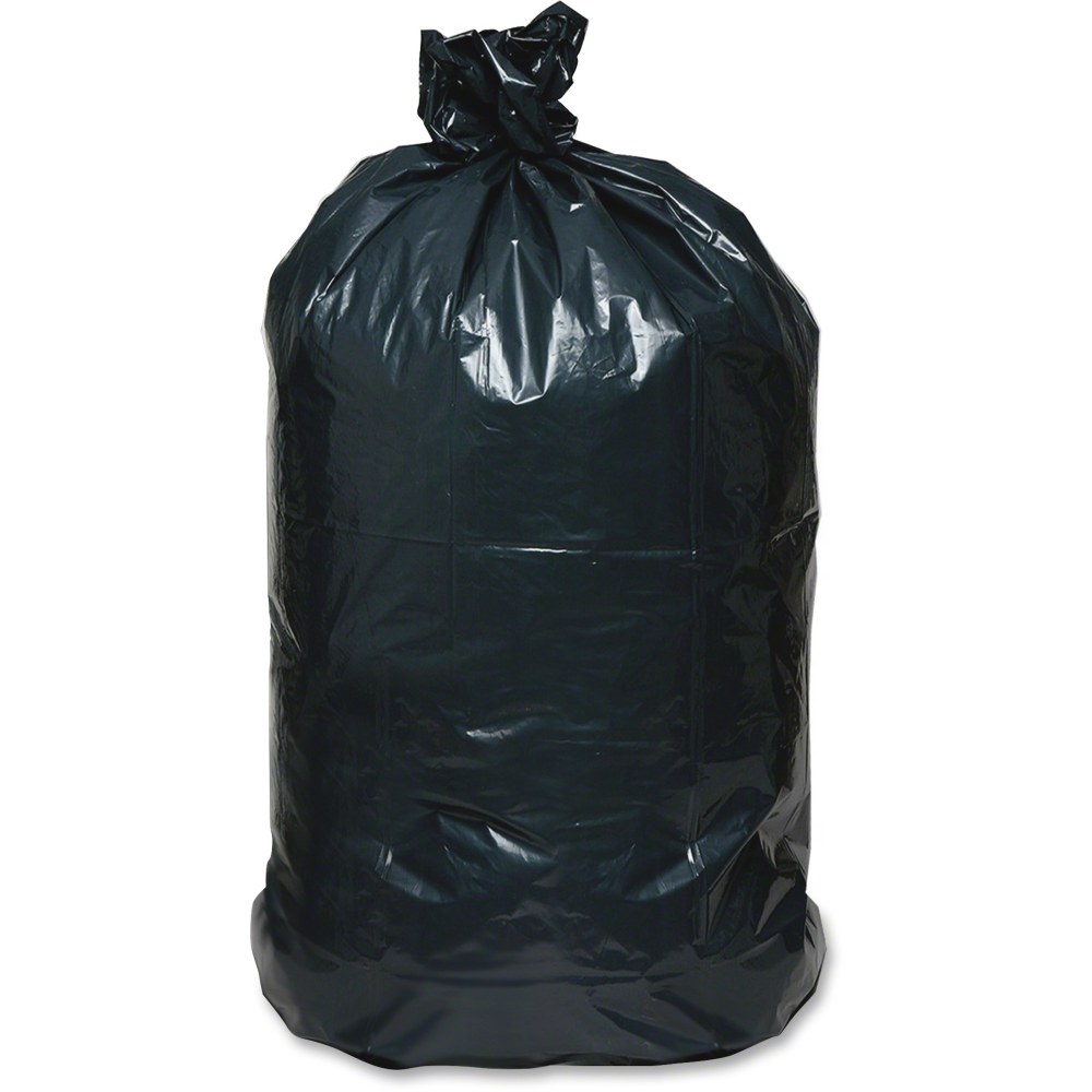 Berry Reclaim Heavy-Duty Recycled Can Liners - Extra Large Size - 60 gal Capacity - 38inx 58inx1.65 mil (42 Micron) Thickness - RNW6060, 100-Pack MPN:RNW6060