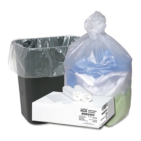 Ultra Plus Trash Can Liners, 10 gal, PK500 MPN:WHD2423