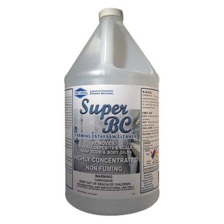 Super Bc Foaming Bathroom Cleaner, PK4 MPN:I1104