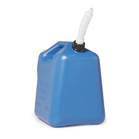 Water Container, 5 gal., Blue, 14-3/4 in. H MPN:82300G