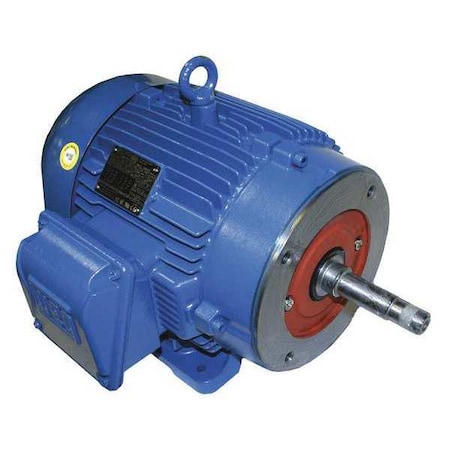 Close-Coupled Pump Motor, 3 HP, 15-11/16