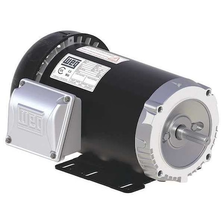 Three-Phase General Purpose Motor, 1/2 HP, 56C Frame, 208-230/460V AC Voltage MPN:.5018ES3E56C-S