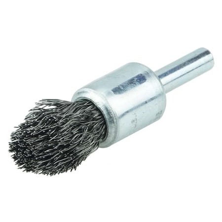 Controlled Flare Crimped Wire End Brush 1/2