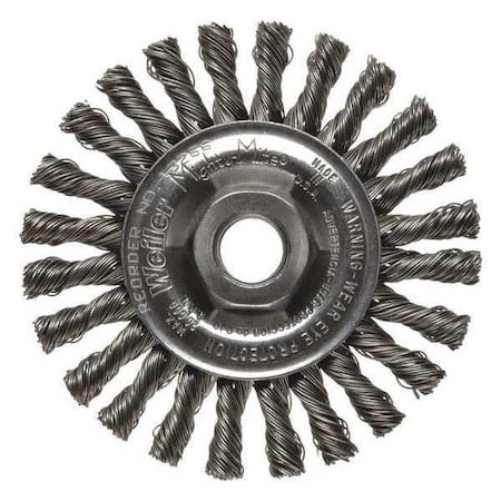 Cable Twist Knot Wire Wheel 4