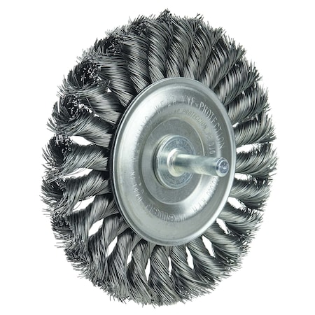 Stem-Mounted Knt Wire Wheel MPN:17686