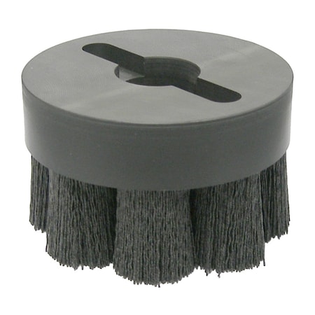 Abrasive Disc Brush, Nylon, 4