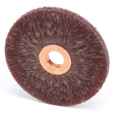 Encapsulated Wire Wheel Wire Brush, Arbor MPN:90110