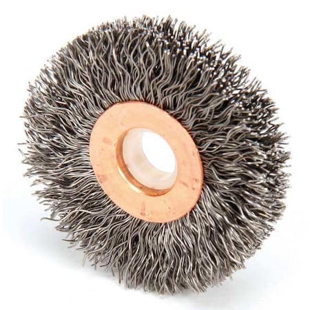 Wire Wheel Wire Brush, Arbor, 2