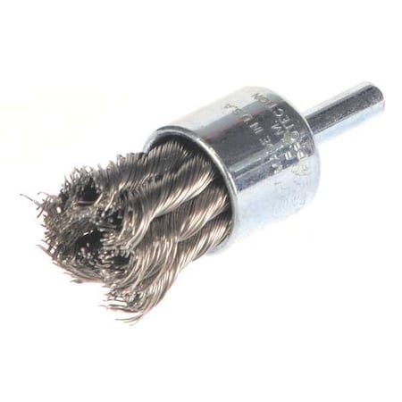 Knot Wire End Wire Brush, Stainlesss Steel MPN:90194