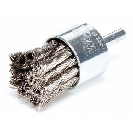 Knot Wire End Wire Brush, Stainlesss Steel MPN:90195