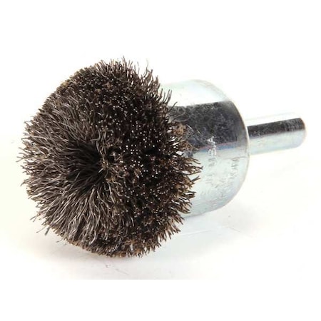 Flared Crimped Wire End Wire Brush, Steel MPN:90851