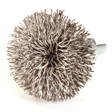 Flared Crimped Wire End Wire Brush, Stainlesss MPN:90860