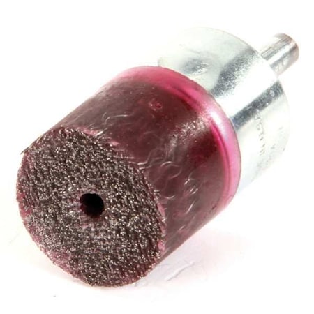 Crimped Wire End Wire Brush, Steel, 1