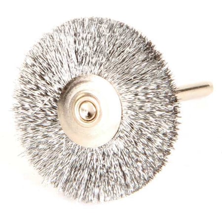Miniature Wheel Brush, Crimped Wire MPN:91215