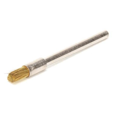 Miniature End Brush, Crimped Wire, 3/16
