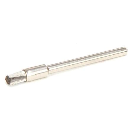 Miniature End Brush, Crimped Wire, 3/16