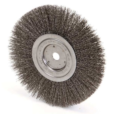 Wire Wheel Wire Brush, Arbor, 8