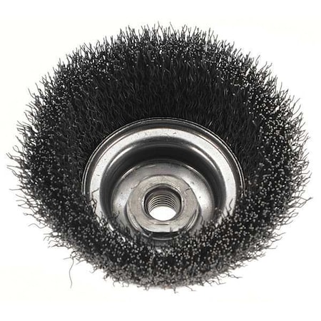Crimped Wire Cup Wire Brush, 5