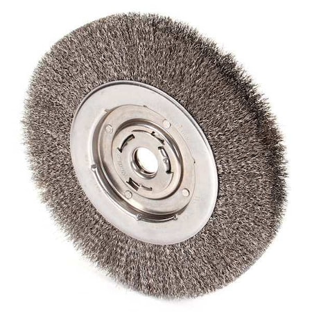 Wire Wheel Wire Brush, Arbor, 10