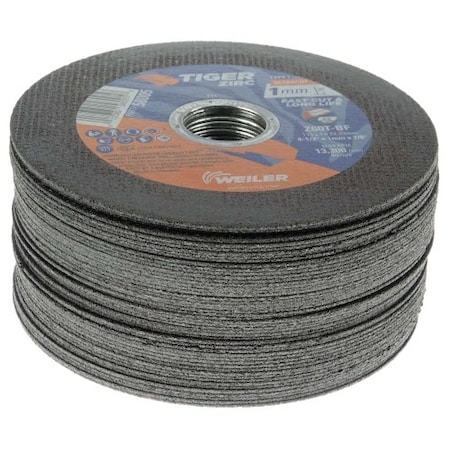 4-1/2X1MM Tiger Zirc Ultracut Ty 1 Z60T 7/8A.H MPN:58005