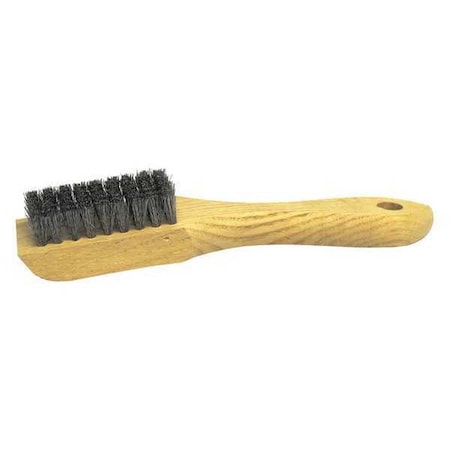 1 5/8 in W Scratch Brush, 4 in L Handle, 6 1/2 in L Brush, Wood, 6 1/2 in L Overall MPN:95151