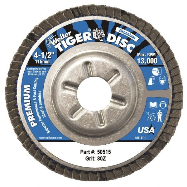 Flap Disc:  4-1/2