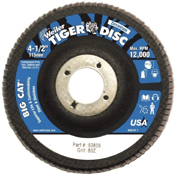 Flap Disc:  4-1/2