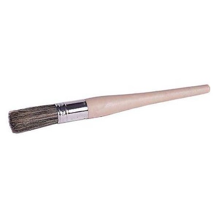 #4 Round Sash Firm, Gray China Bristle, Paint Brush, Foam Handle MPN:40119