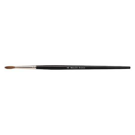 #4 Artist Soft, Red Sable Bristle, Paint Brush, Wood Handle MPN:41003