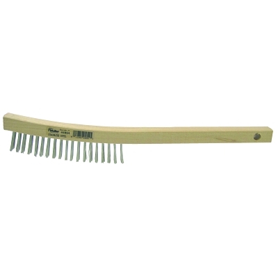 Handwire Scratch Brsh .012 Ss Curved Hdl 3X19 MPN:44054