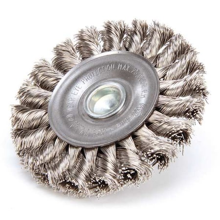 Stem Mounted Knot WHEEL.014 Ss 1/4 Stem MPN:17684