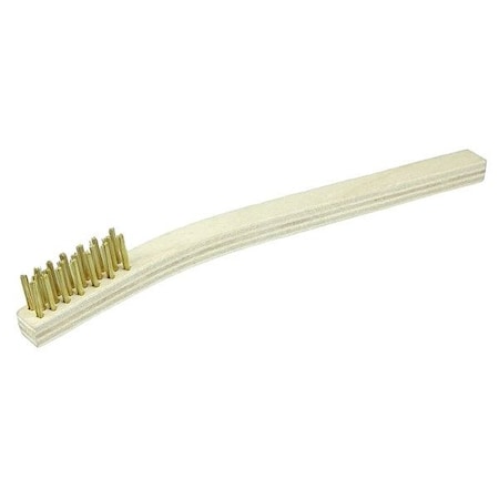 BH-37-B Brass Sm Hand Wire Scratch Brush .006 MPN:44189