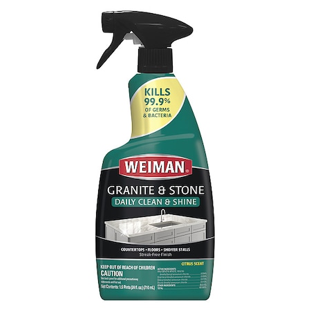 Stone Cleaner, 24 oz, Spray Bottle, PK6 MPN:109A