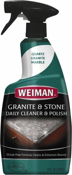 Stone Cleaner: Liquid, 24 fl oz Spray Bottle, Citrus Scent MPN:WMN109