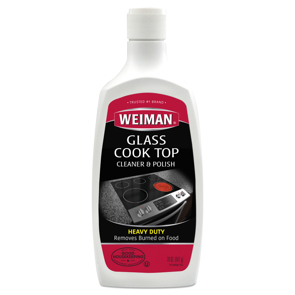 WEIMAN Glass Cook Top Cleaner and Polish, 20 oz Squeeze Bottle MPN:137EA