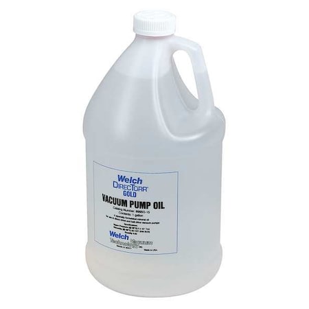 Vacuum Pump Oil, 1 gal., 0.83 Spec Gravity MPN:8995G-15