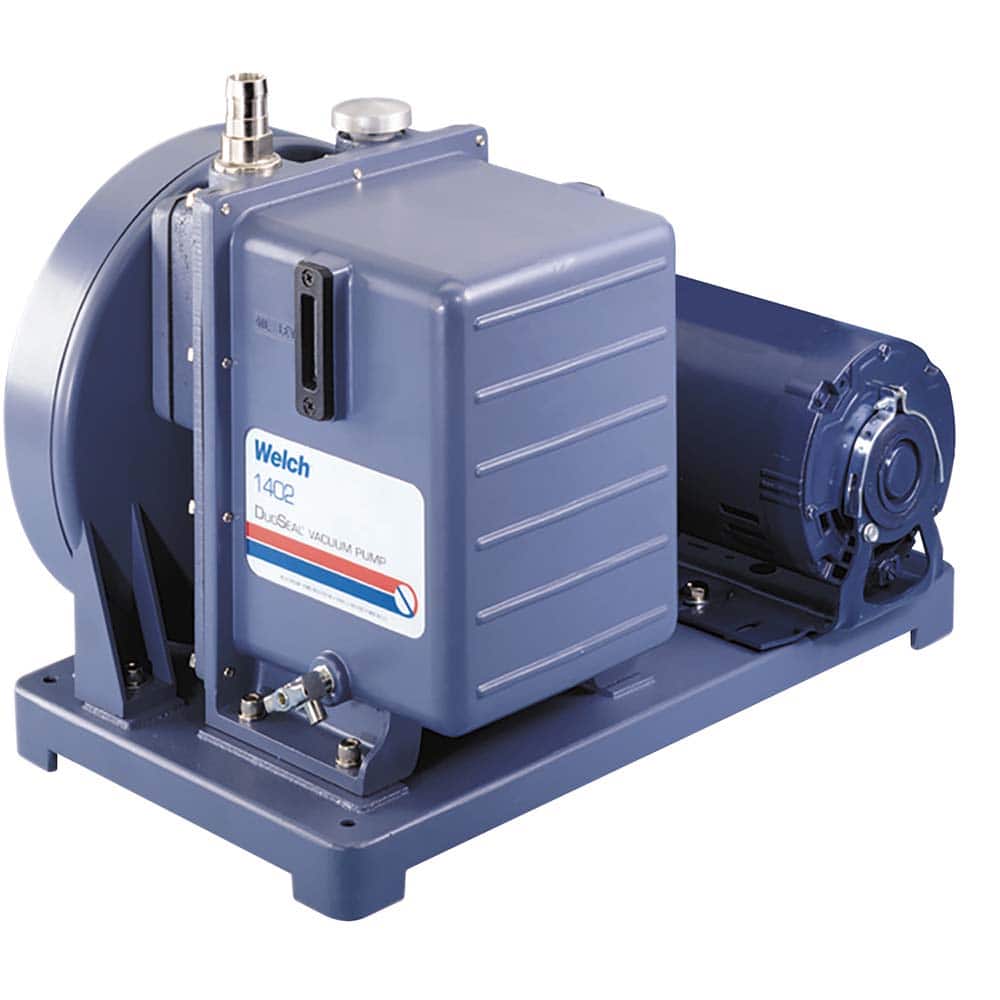Rotary Vane Vacuum Pump: 1/2 hp, Three Phase MPN:1402M-01