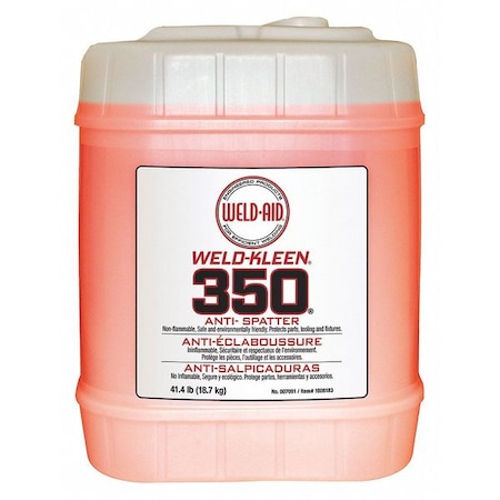 Weld Kleen Anti-Splatter, 350, Bottle, 5 gal MPN:007091