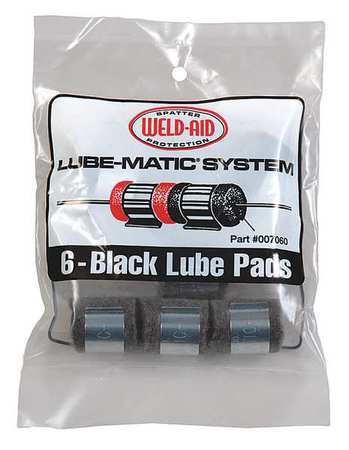 WELD AID Wire Feeder Lubricant Pads PK6 MPN:007060